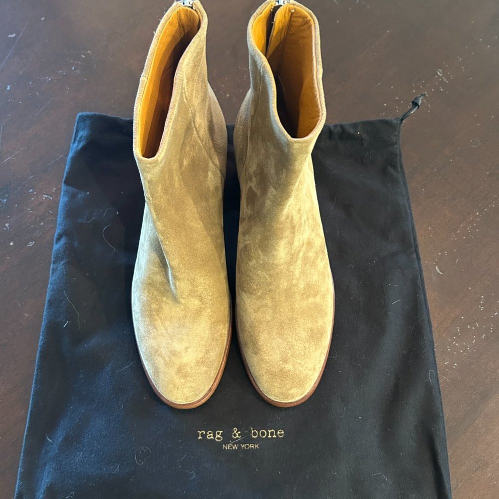 Rag and Bone Fleur Suede Bootie